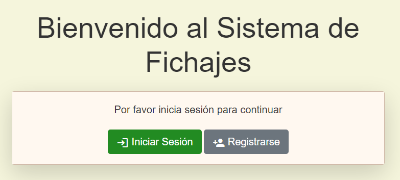 Sistema de fichajes para empresas
